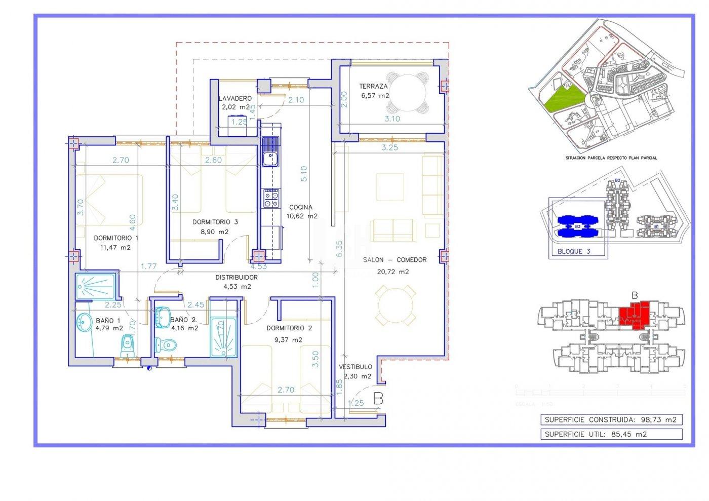 For sale of penthouse in Villajoyosa