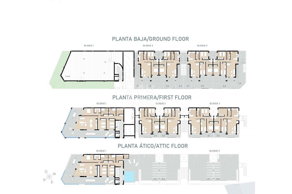 Vente de appartement dans Pilar de la horadada