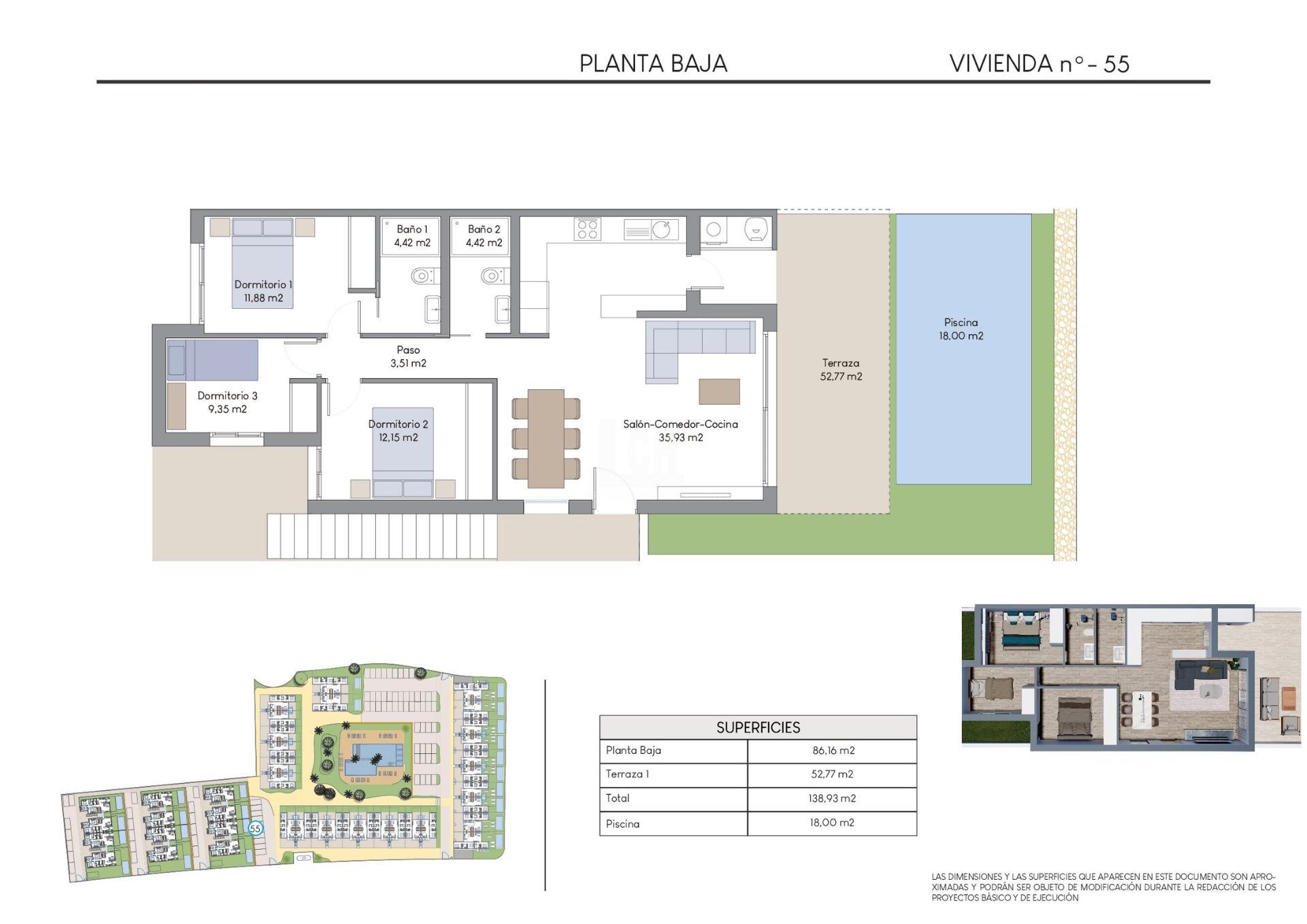 Venta de apartamento en Finestrat