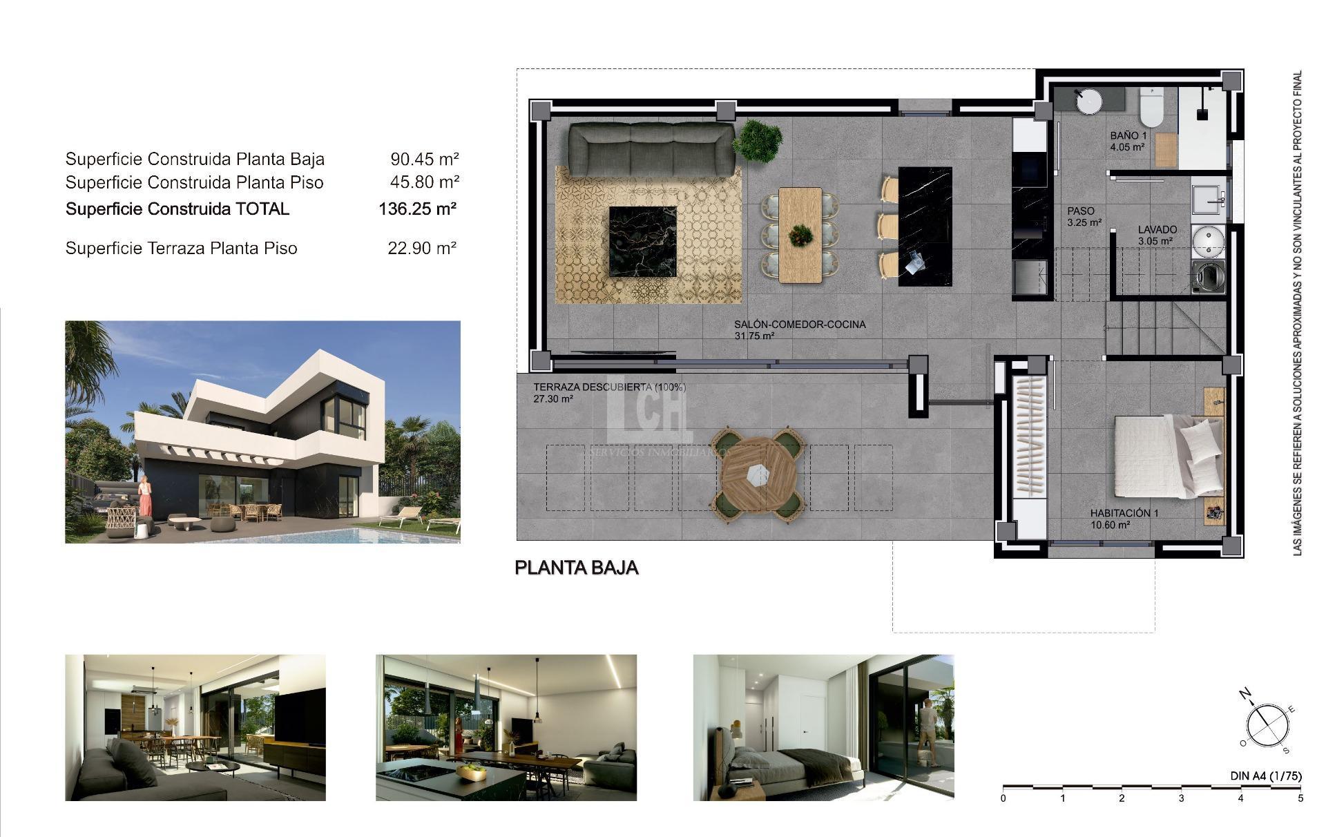 Venta de villa en Rojales