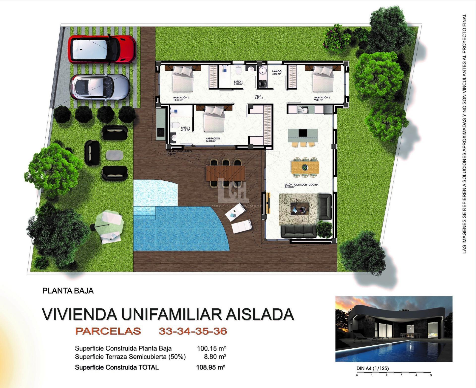 Zu verkaufen von villa in
 Los montesinos
