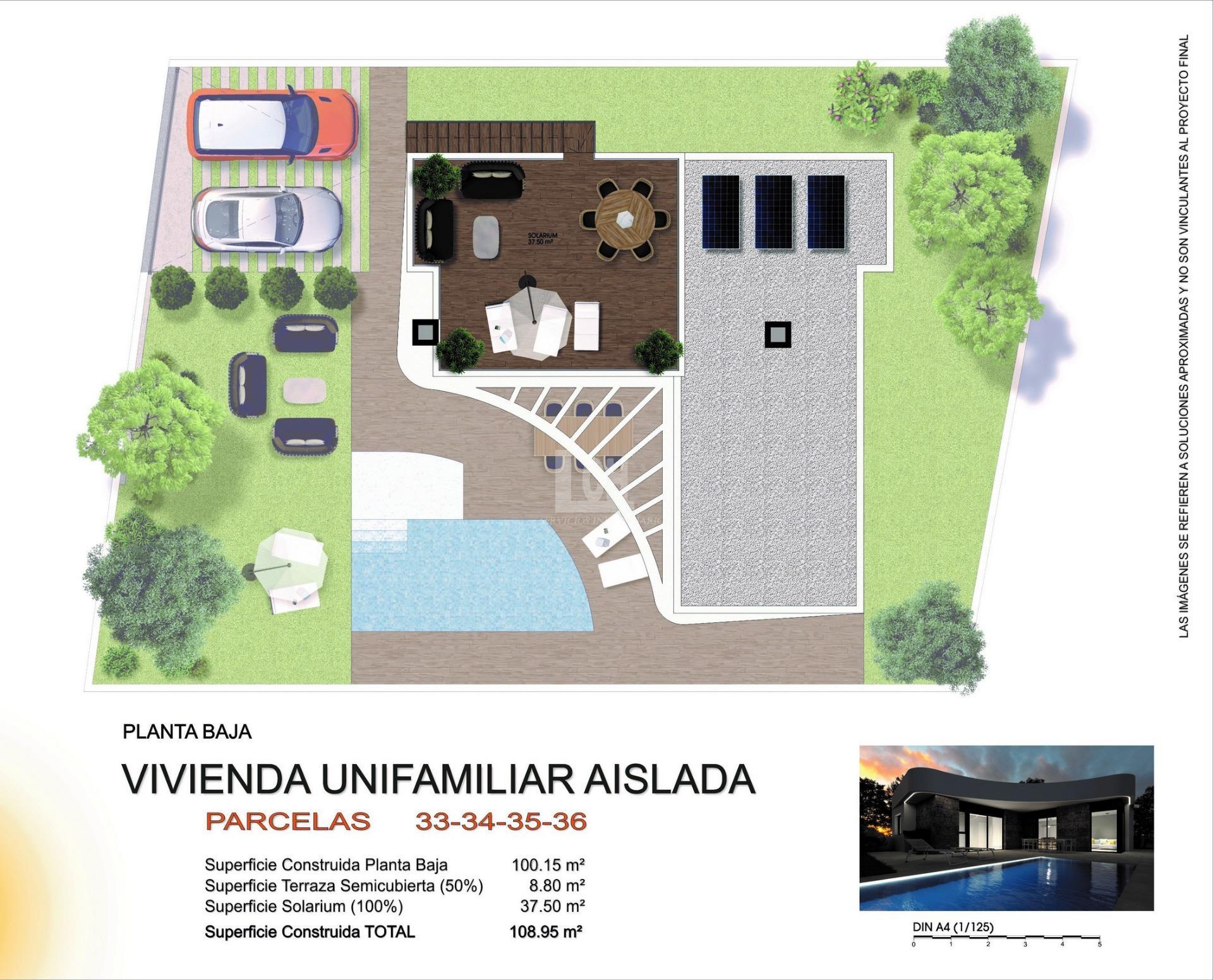 Zu verkaufen von villa in
 Los montesinos