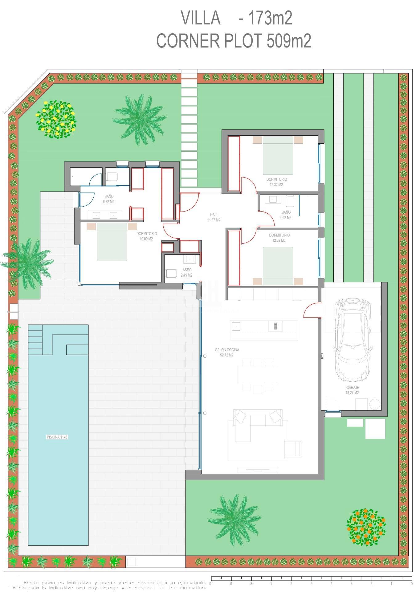 For sale of villa in Los alcázares