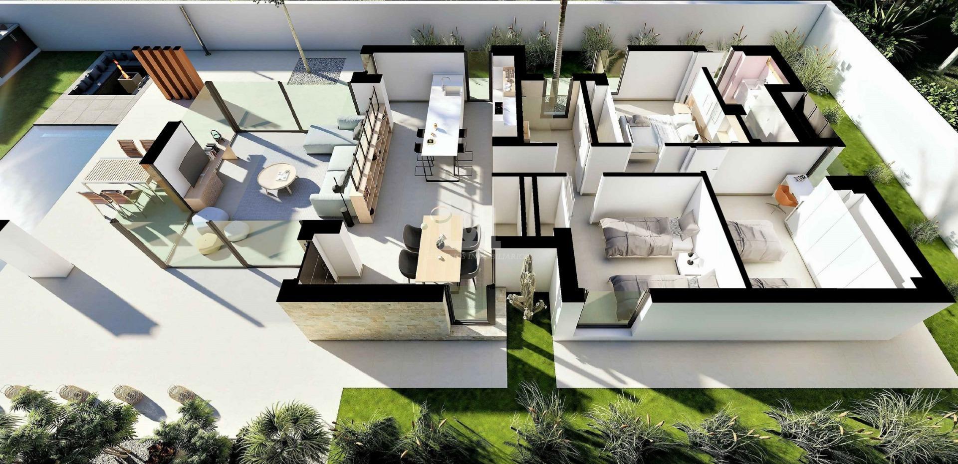Venta de villa en San fulgencio