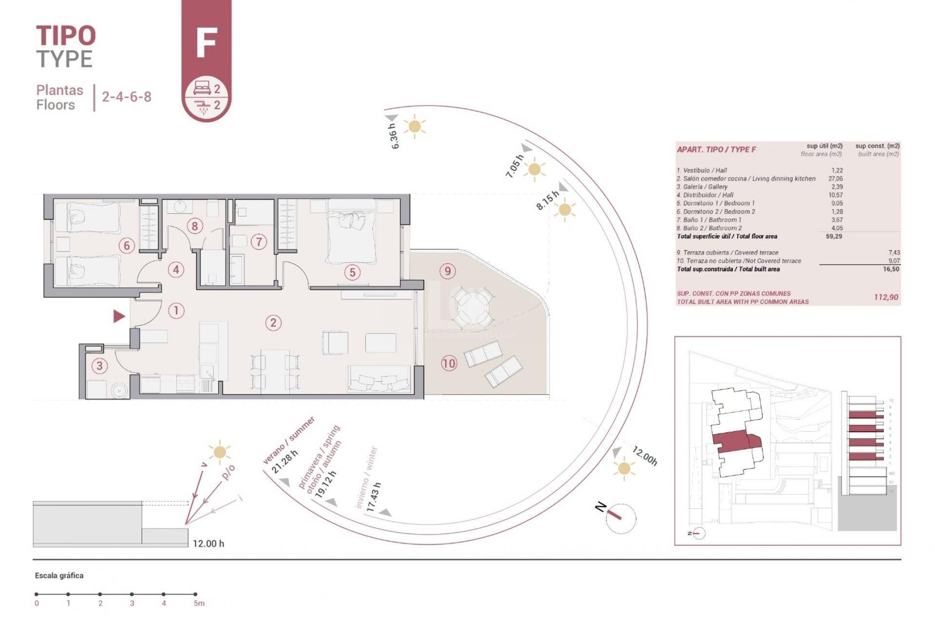 Vente de appartement dans Calp