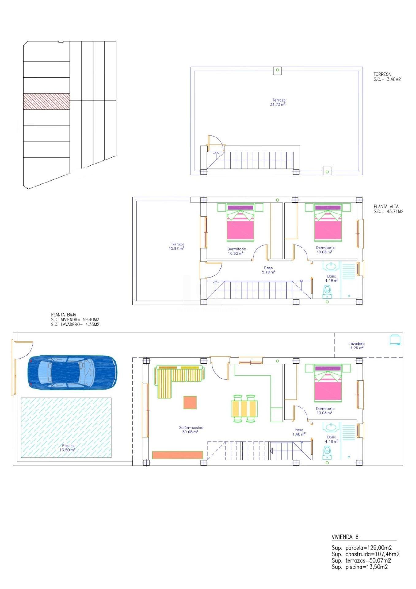 Venta de villa en San pedro del pinatar