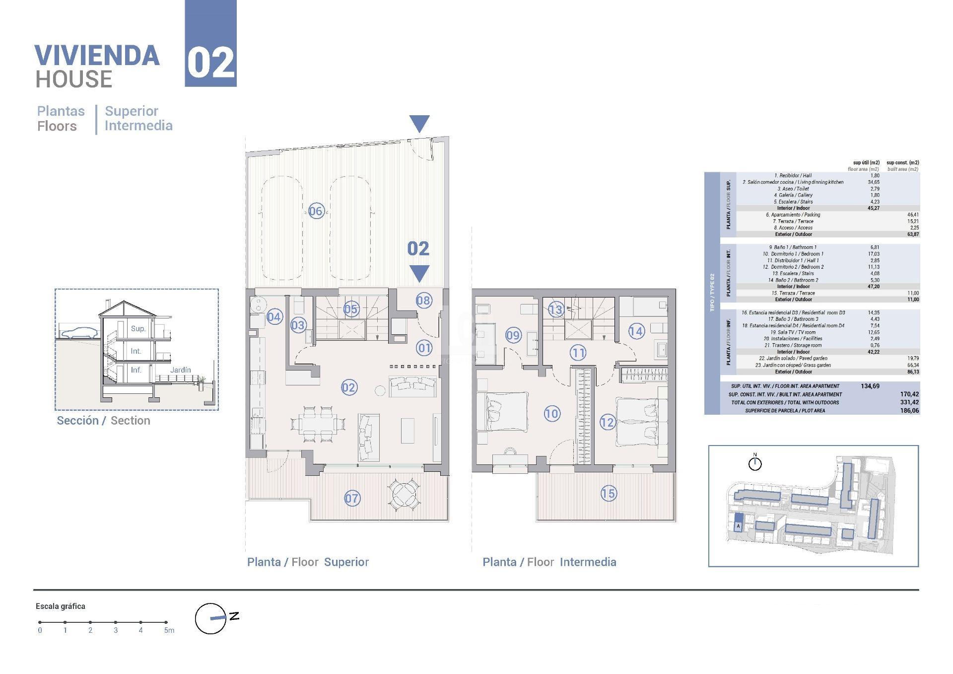 Venta de villa en La nucia