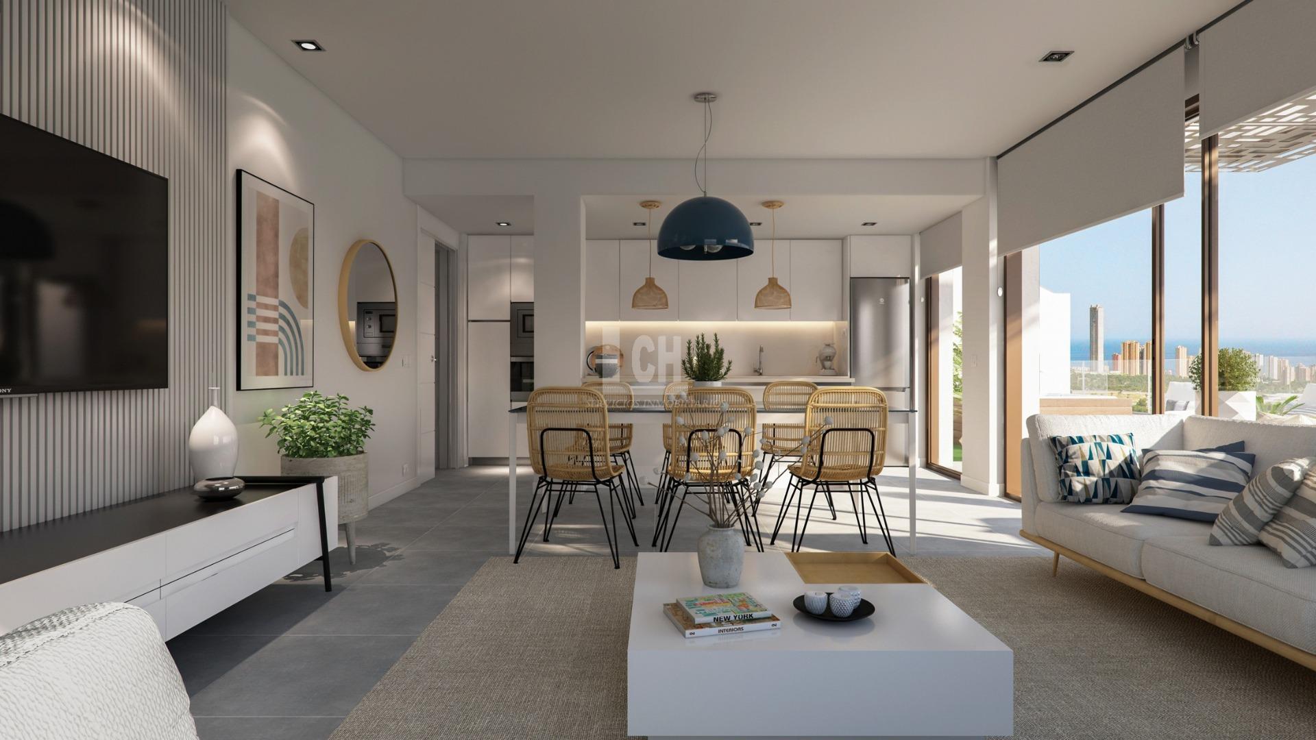 For sale of apartment in Finestrat