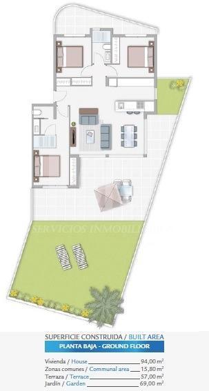 For sale of apartment in Guardamar del segura