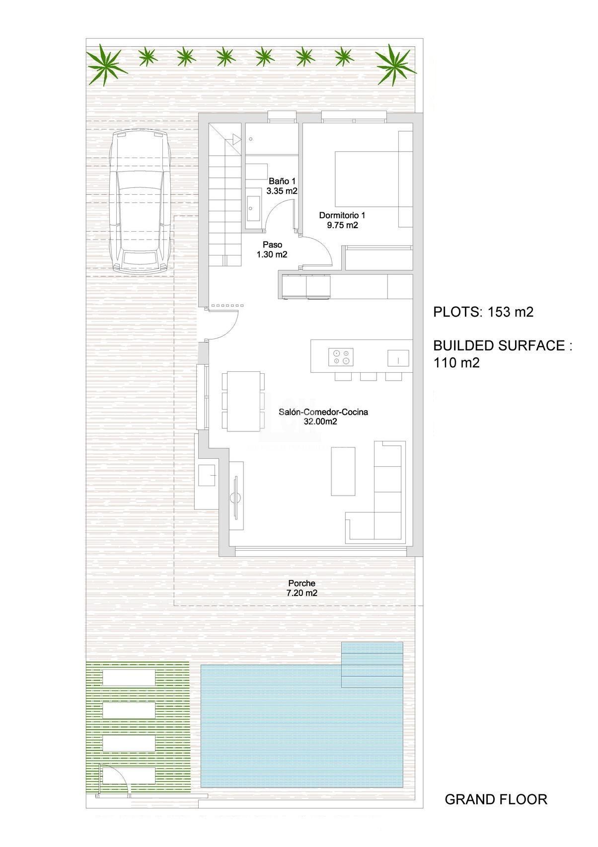 Venta de villa en San javier