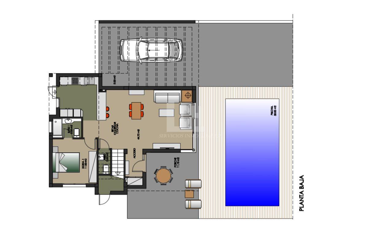 For sale of villa in Campoamor