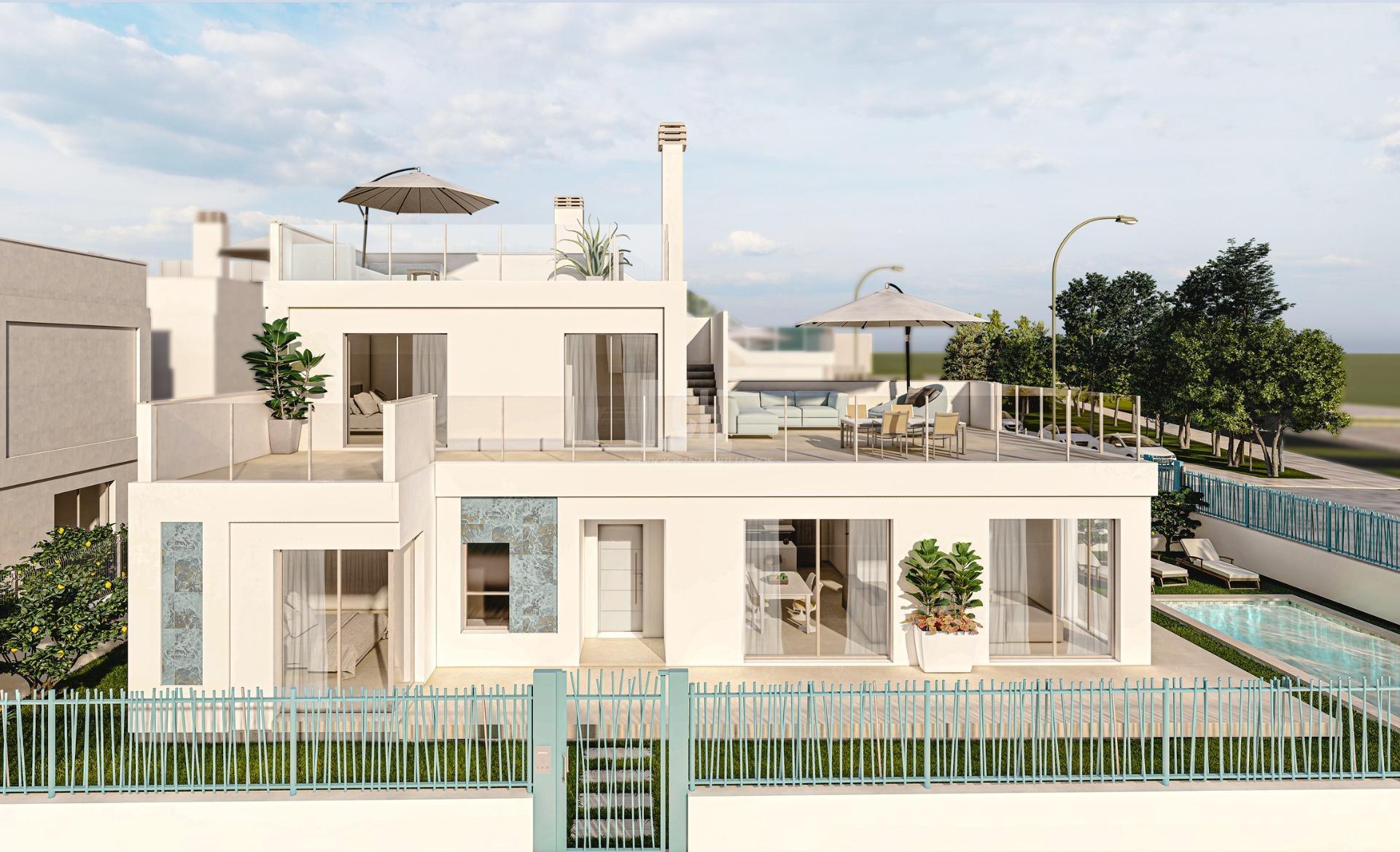Zu verkaufen von villa in
 Los alcázares