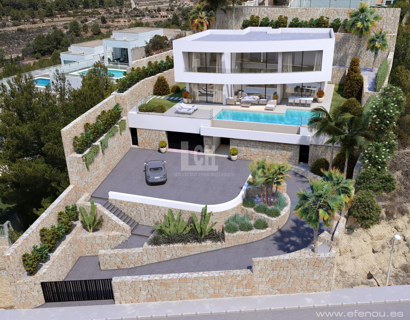 For sale of villa in Calpe