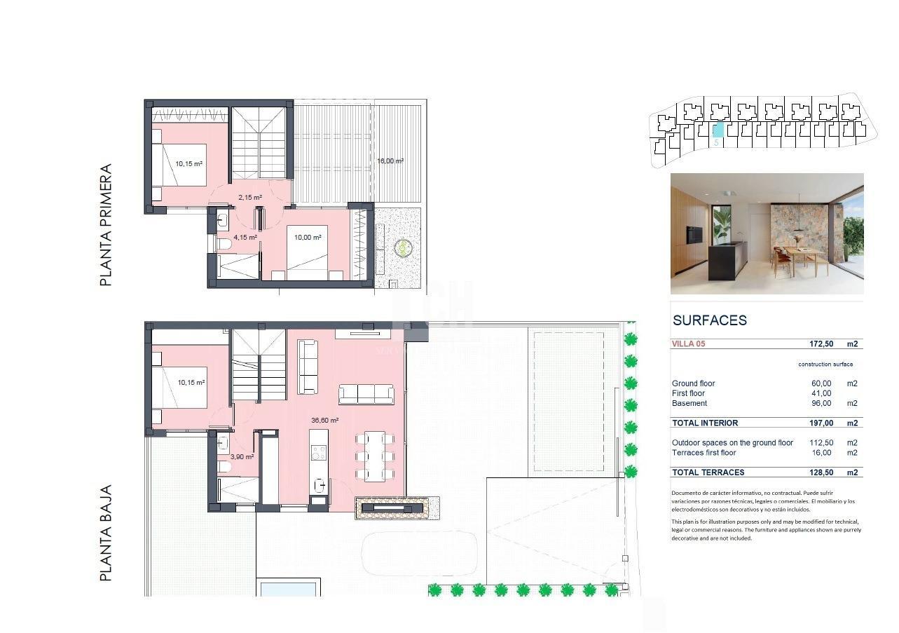 For sale of villa in Torre-pacheco