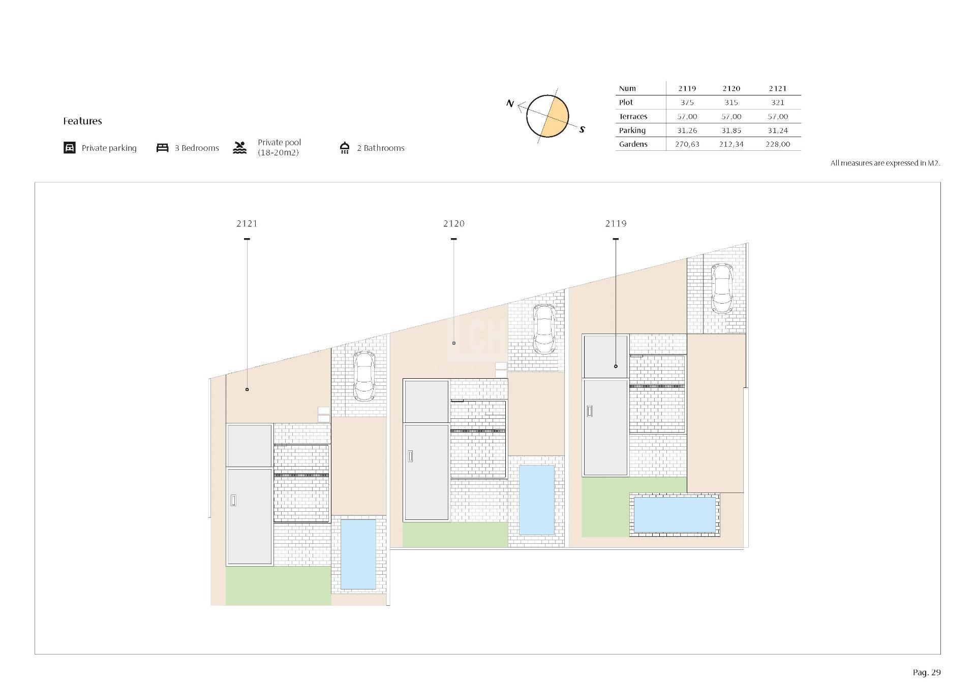 Venta de villa en Algorfa