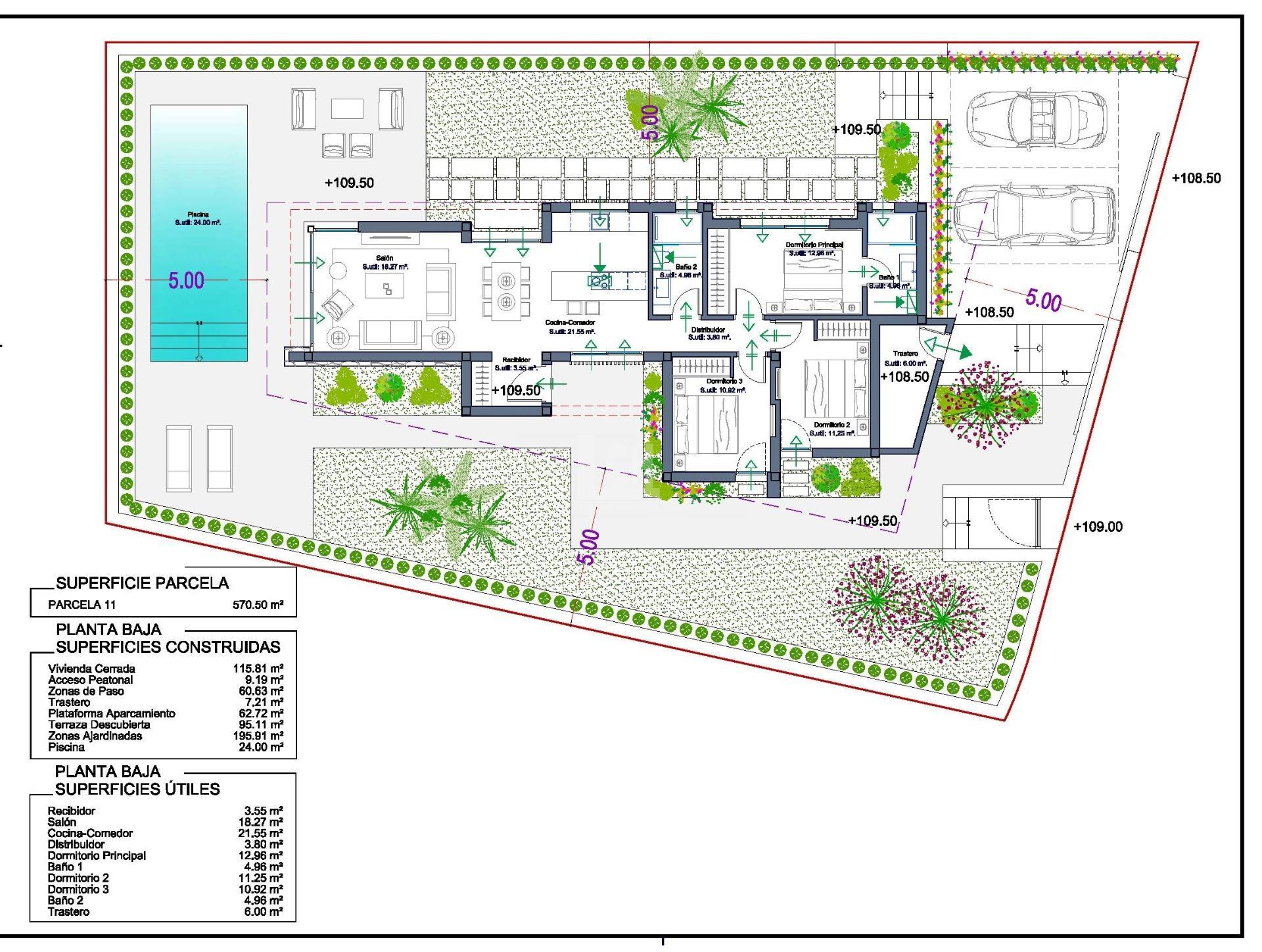 Venta de villa en La manga club