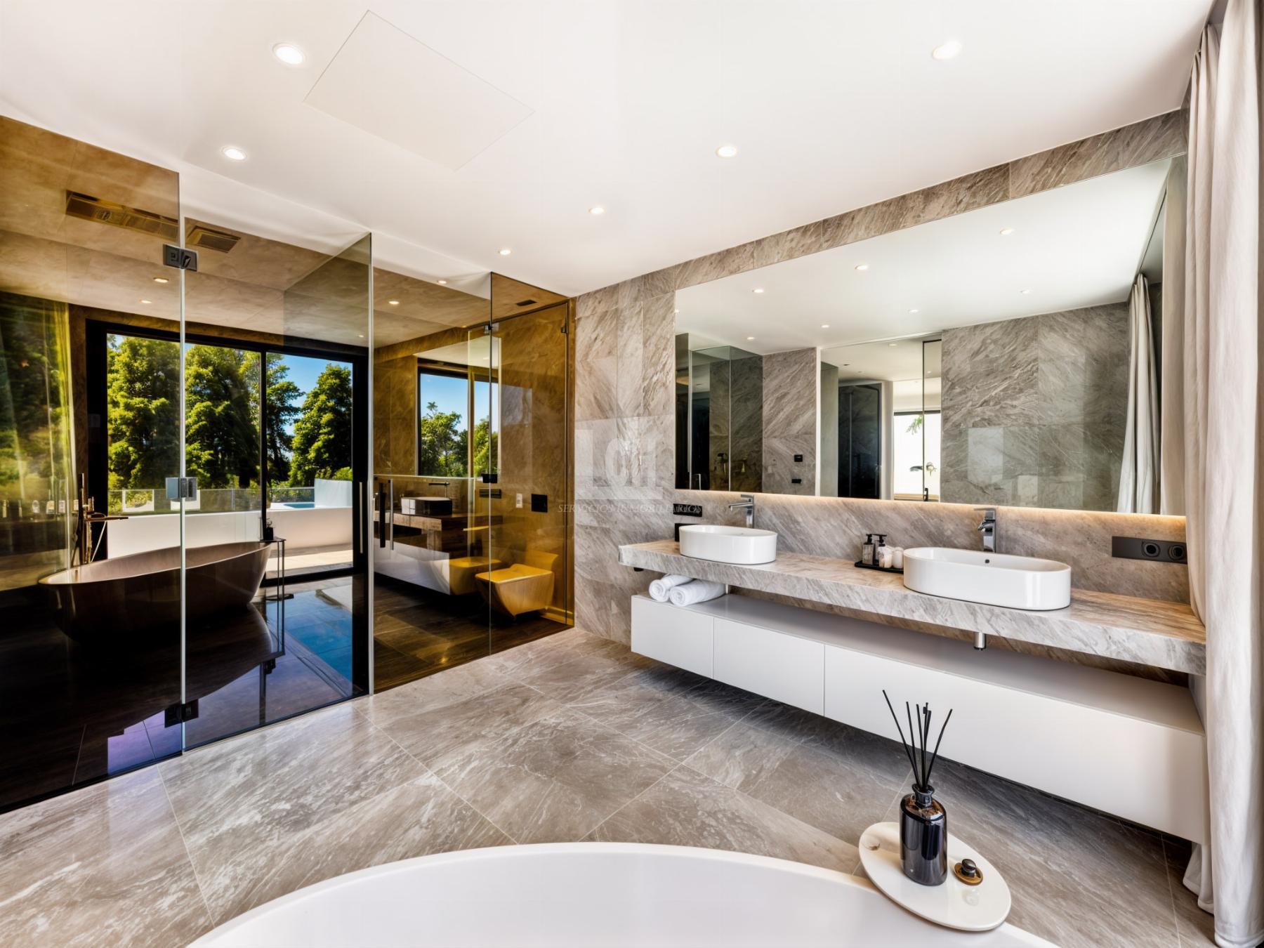 Suite bathroom