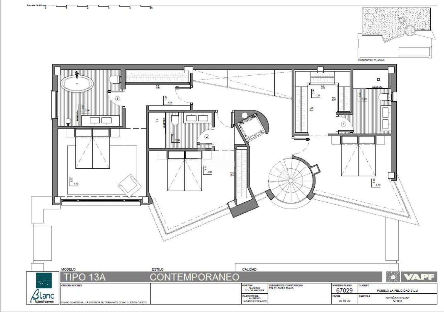 For sale of chalet in Altea