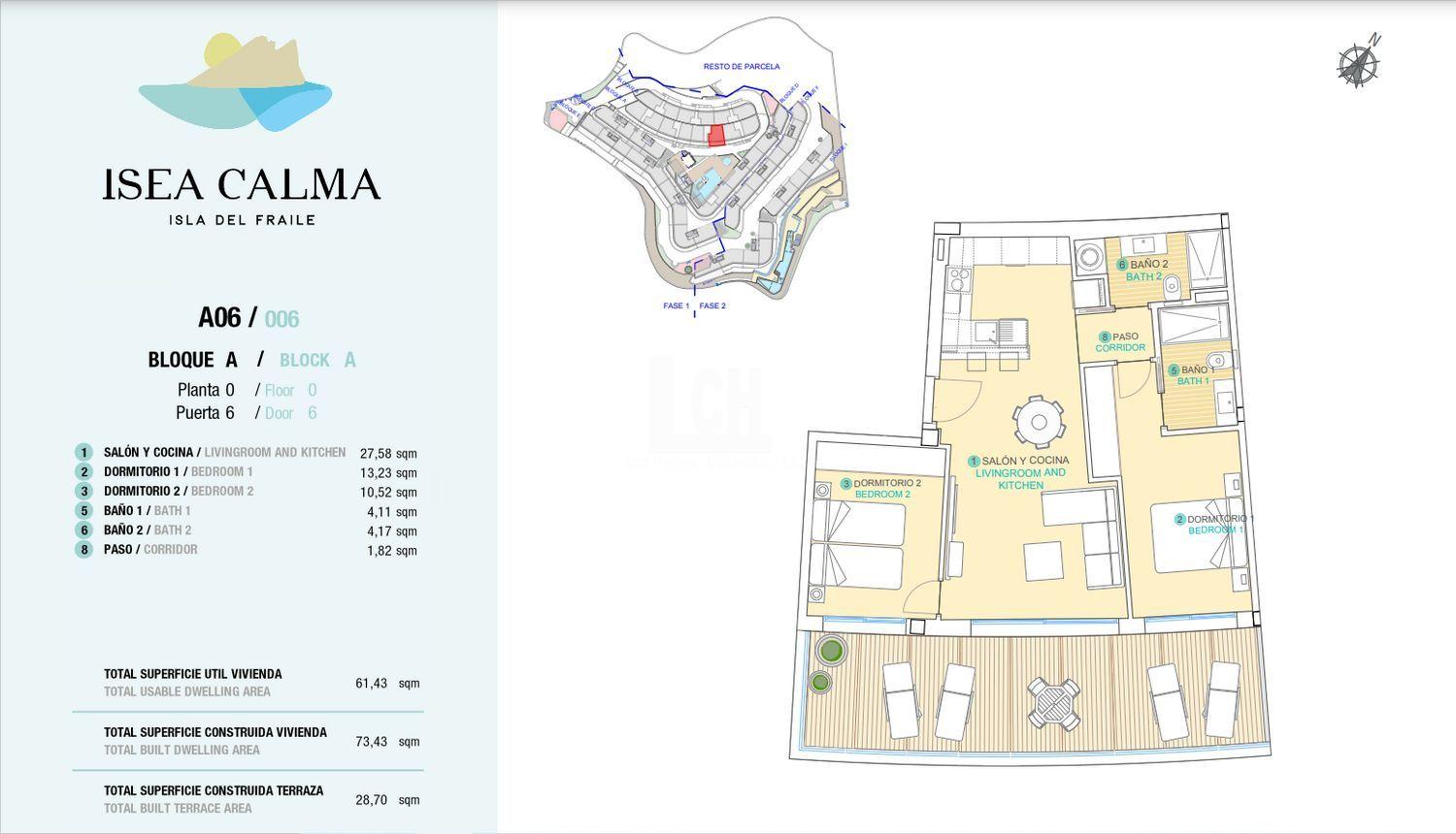 For sale of flat in Águilas