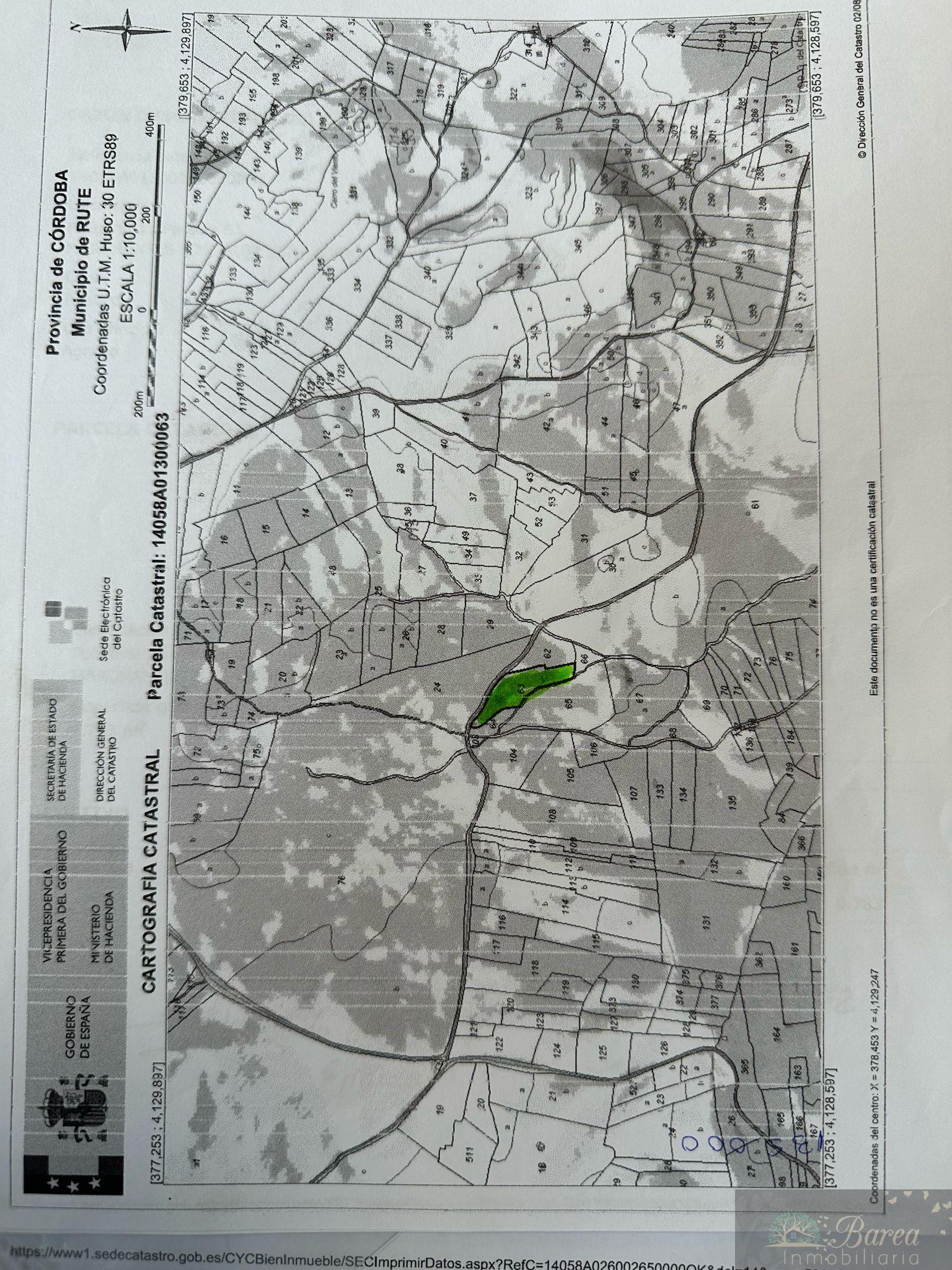 Vente de propriété rurale dans Rute