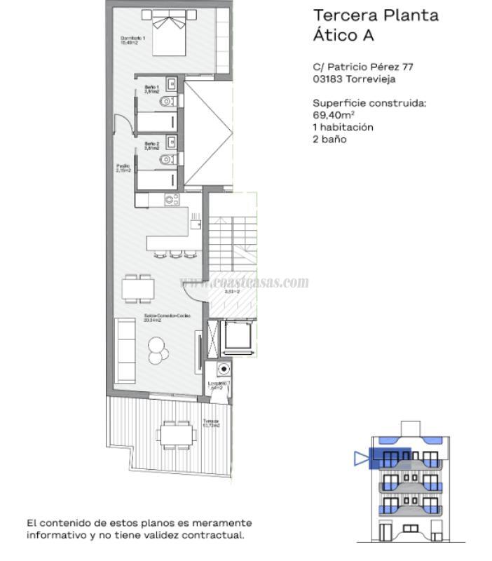 Venta de apartamento en Torrevieja