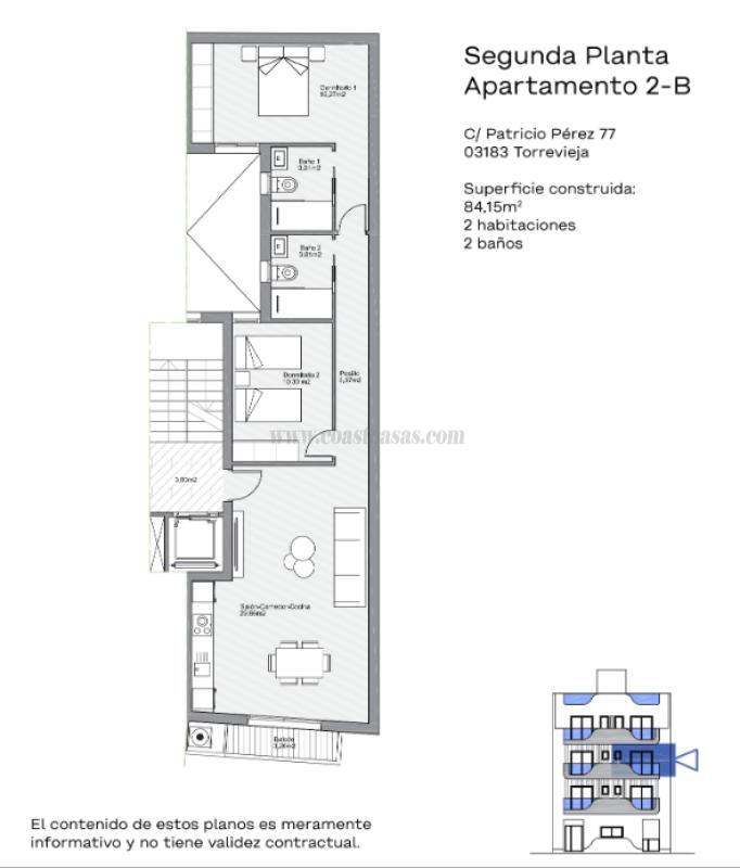 Venta de apartamento en Torrevieja