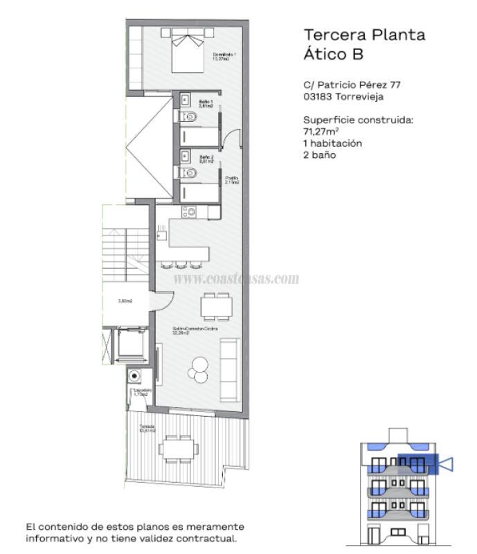 Venta de apartamento en Torrevieja