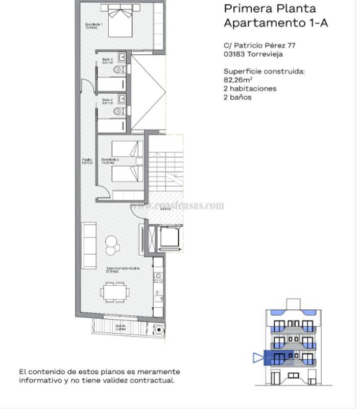 Venta de apartamento en Torrevieja