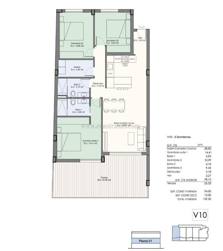 Venta de apartamento en Benijofar