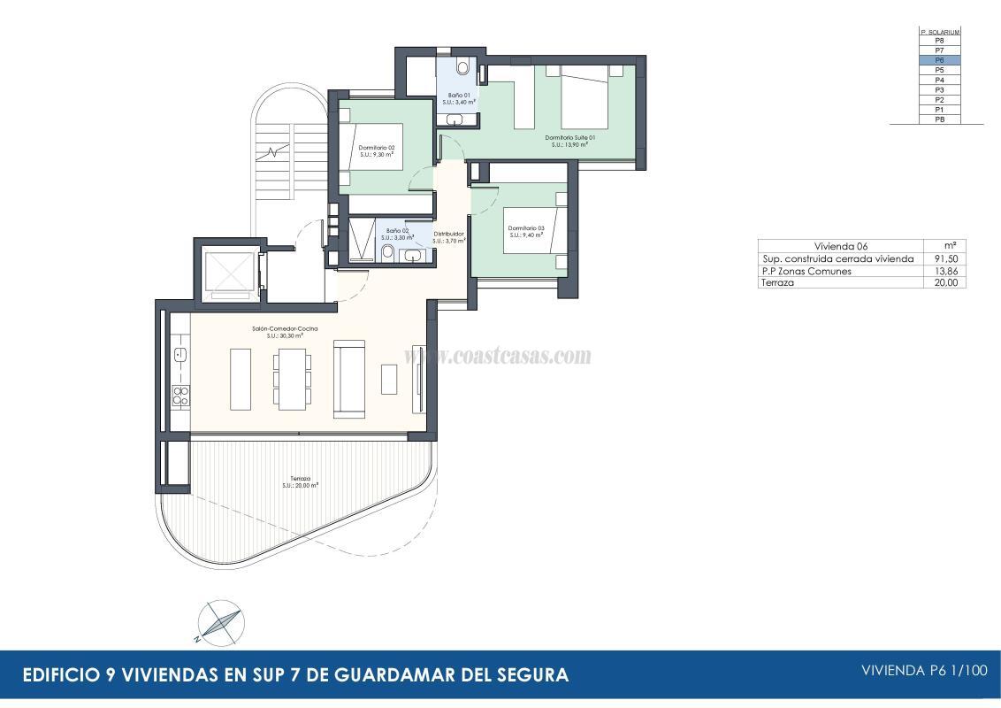 Venta de apartamento en Guardamar del Segura