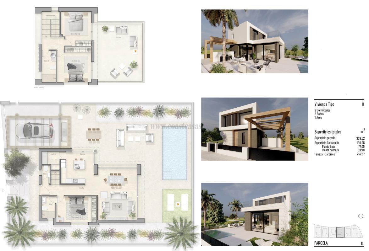 Venta de villa en Pilar de la Horadada