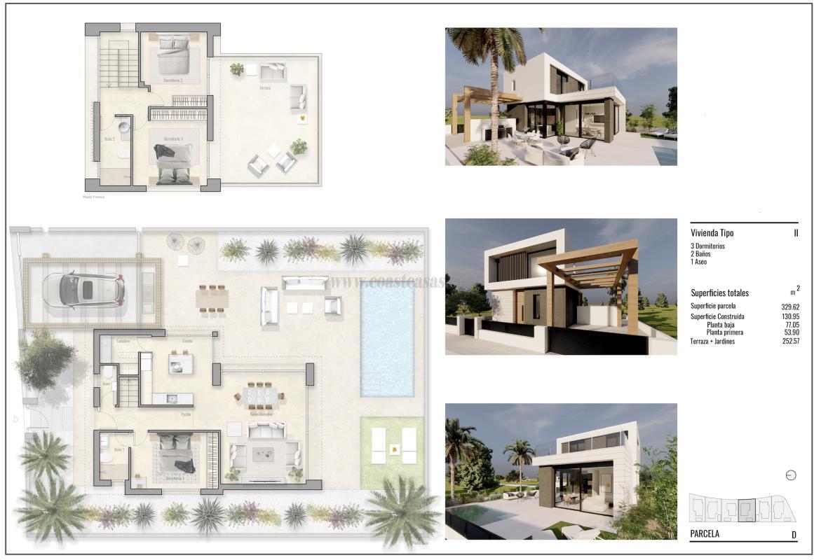 Venta de villa en Pilar de la Horadada