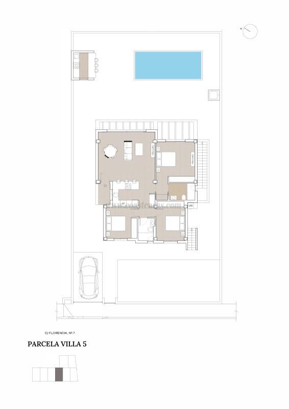 Venta de villa en Polop