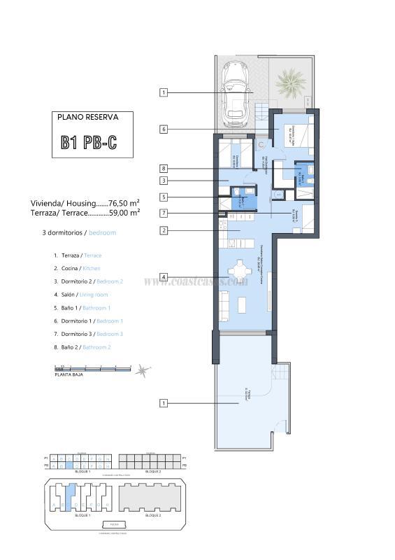 Venta de apartamento en Dolores