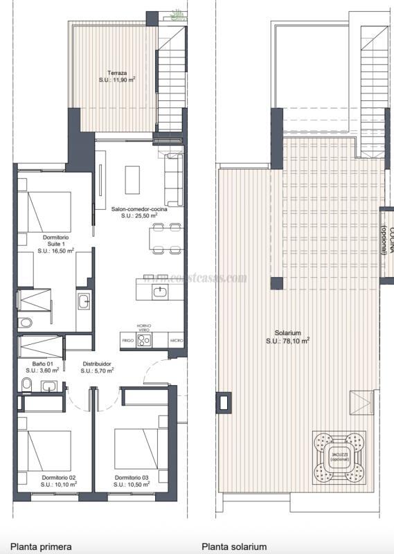 Venta de bungalow en Ciudad Quesada