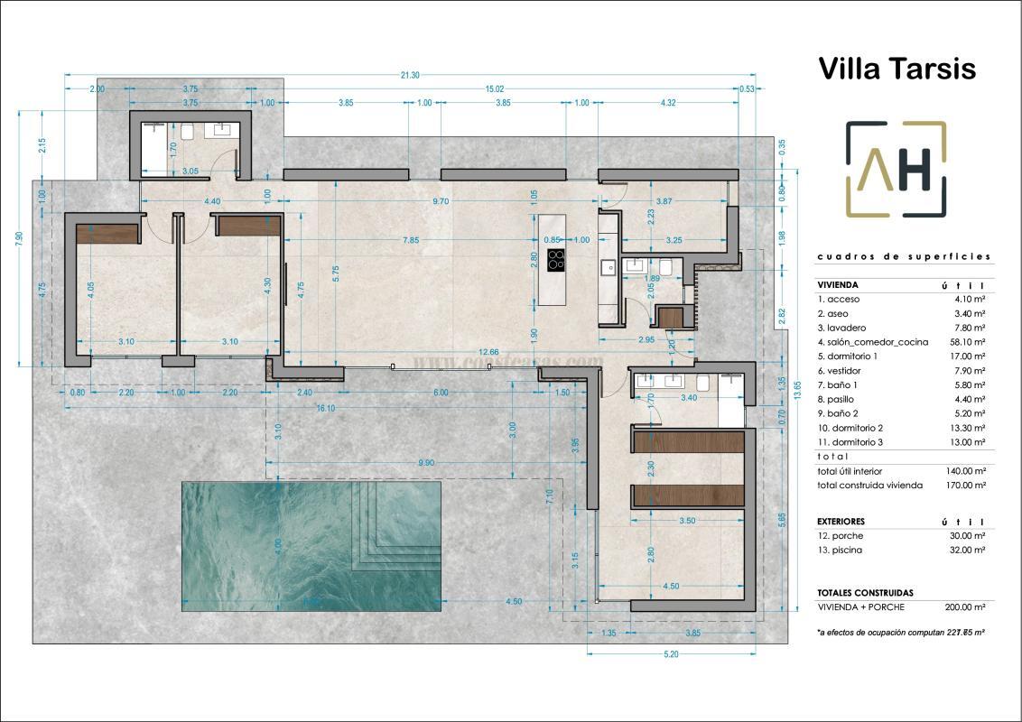 Venta de villa en Hondón de las Nieves