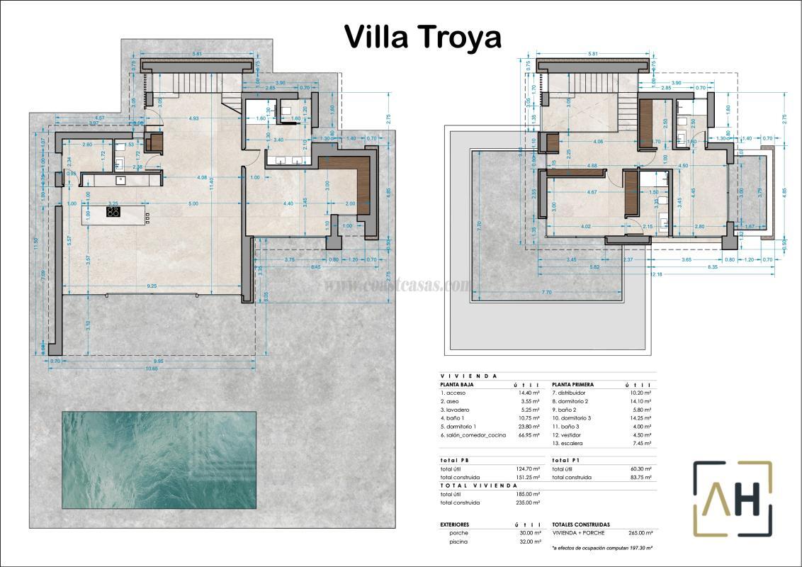 Venta de villa en Aspe