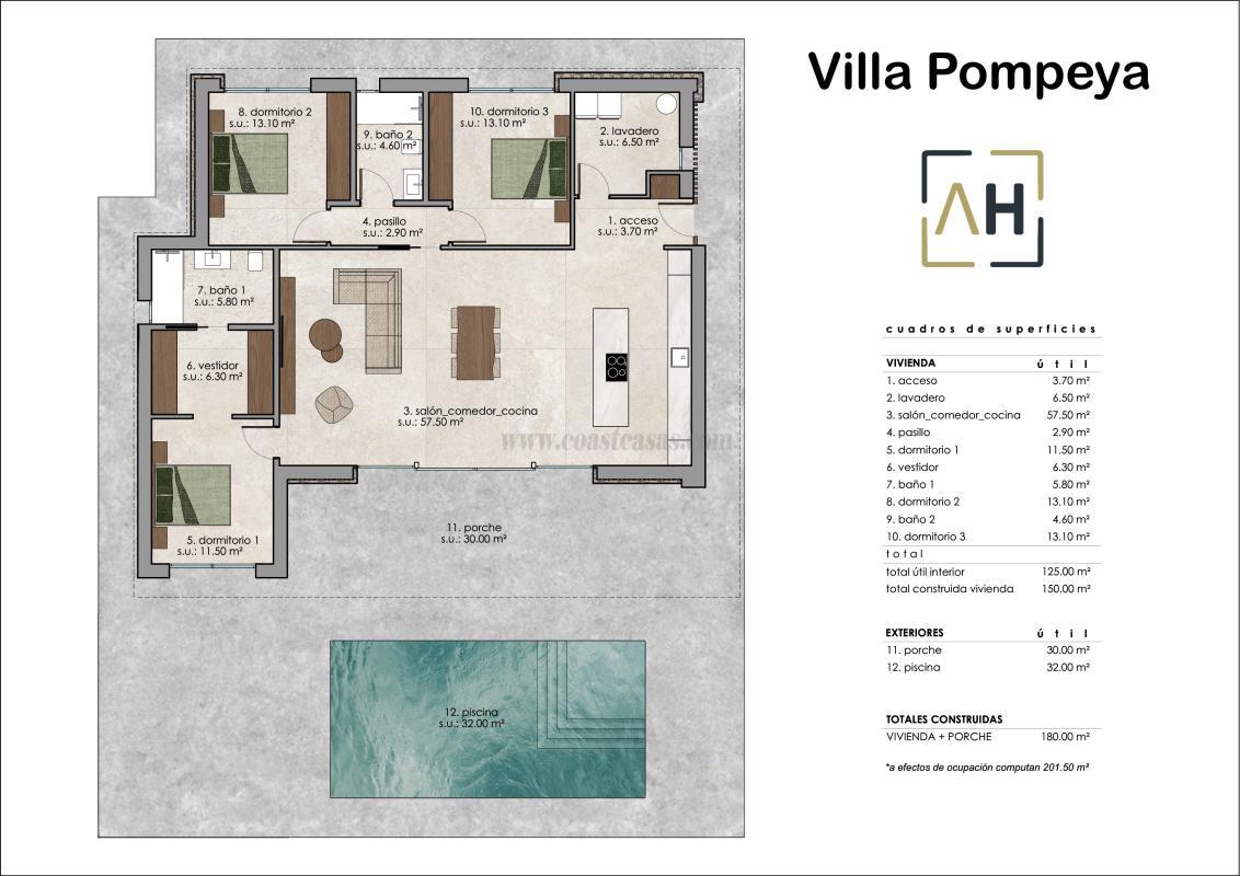 Venta de villa en Hondón de los Frailes