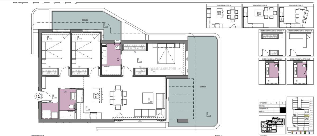 Venta de apartamento en Calpe