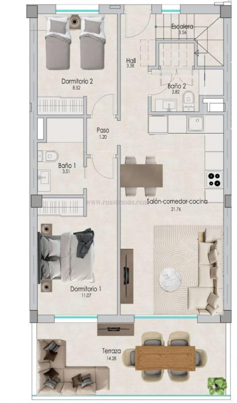 Venta de apartamento en Santa Pola