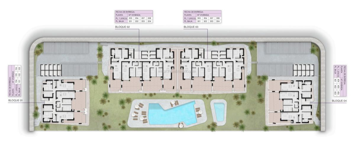 Venta de bungalow en Rojales