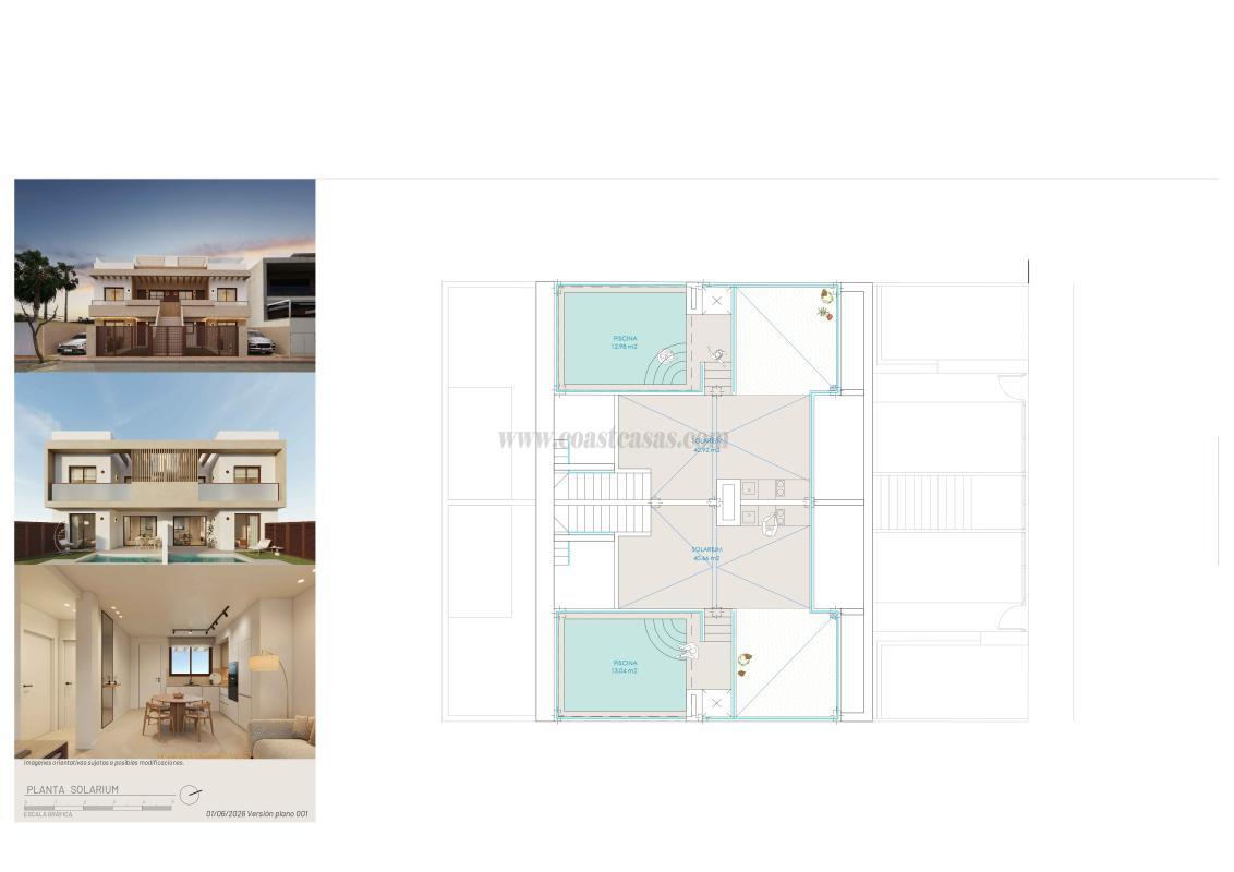 Venta de bungalow en San Pedro del Pinatar
