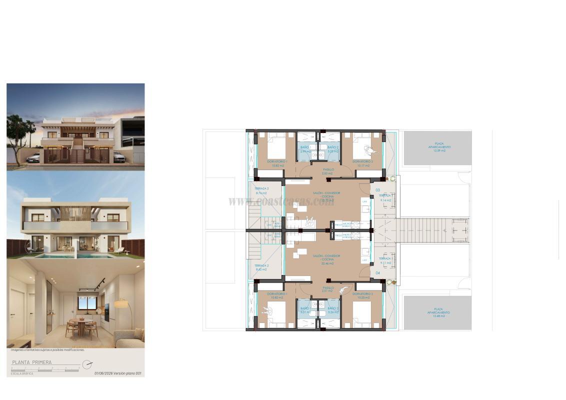 Venta de bungalow en San Pedro del Pinatar