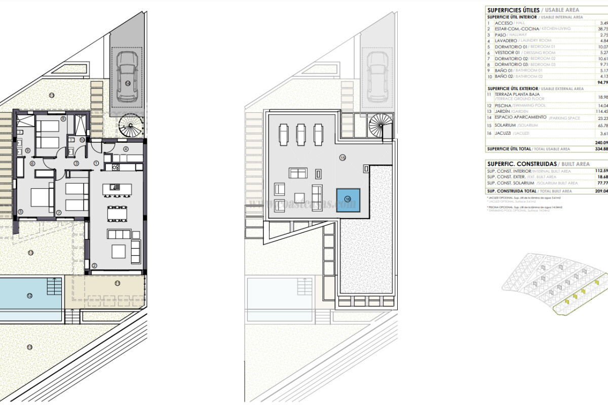 Venta de villa en Polop