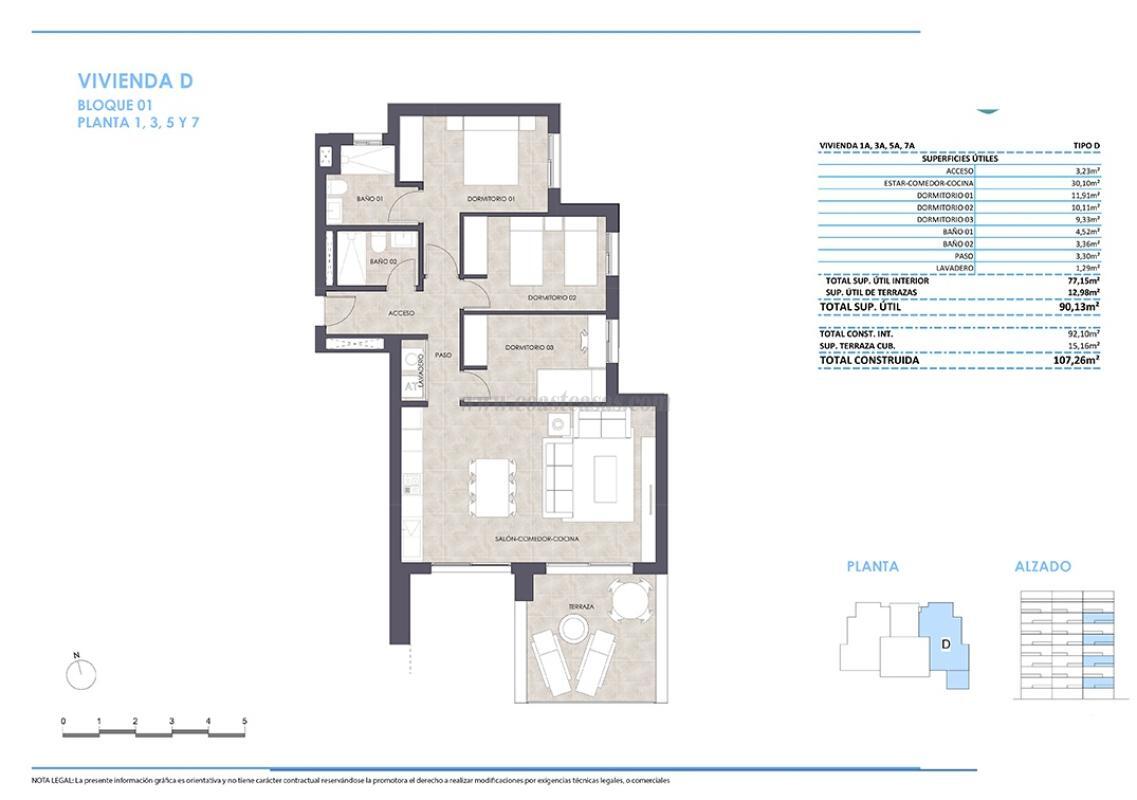 Venta de apartamento en Calpe