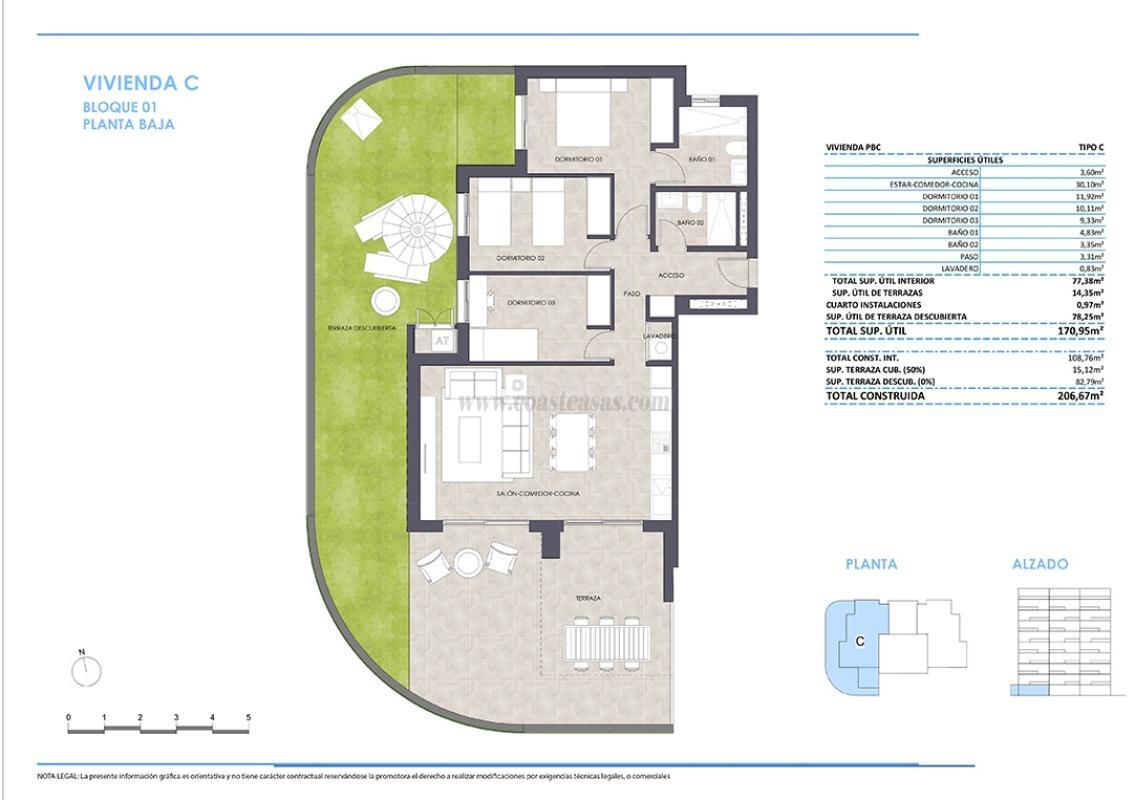 Venta de apartamento en Calpe