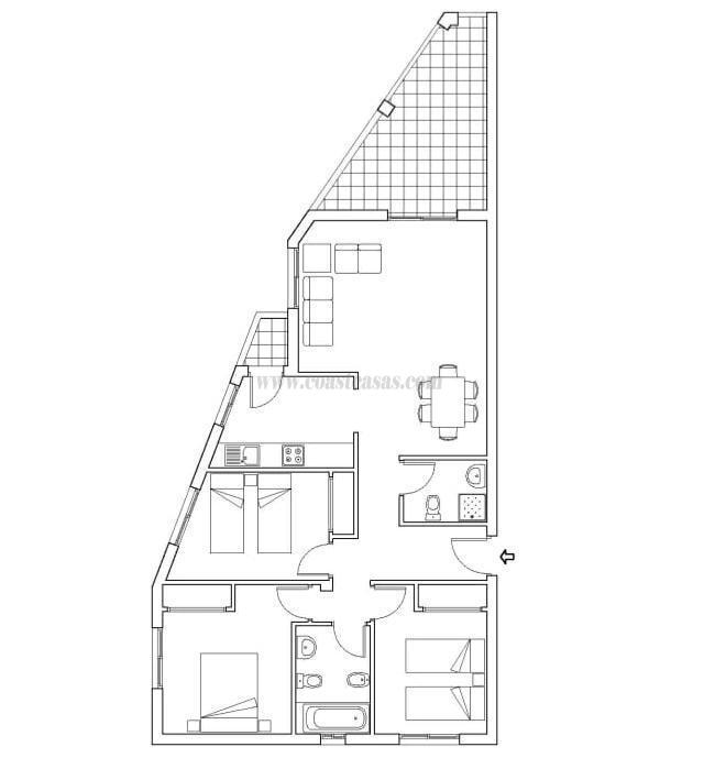 Venta de apartamento en Orihuela Costa