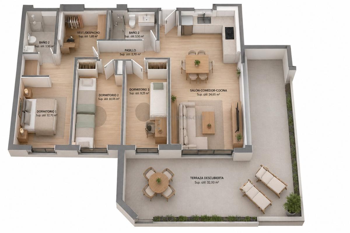 Venta de apartamento en Villajoyosa