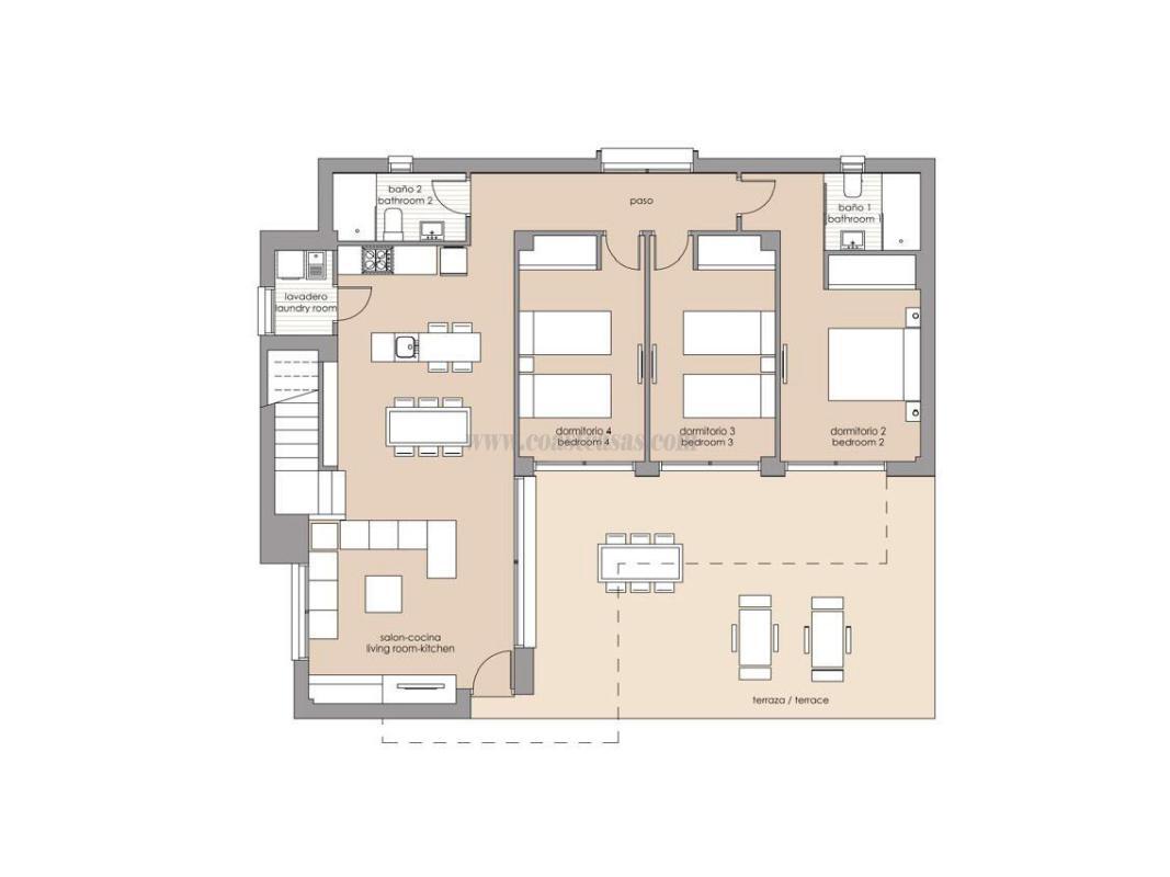 Venta de villa en Orihuela