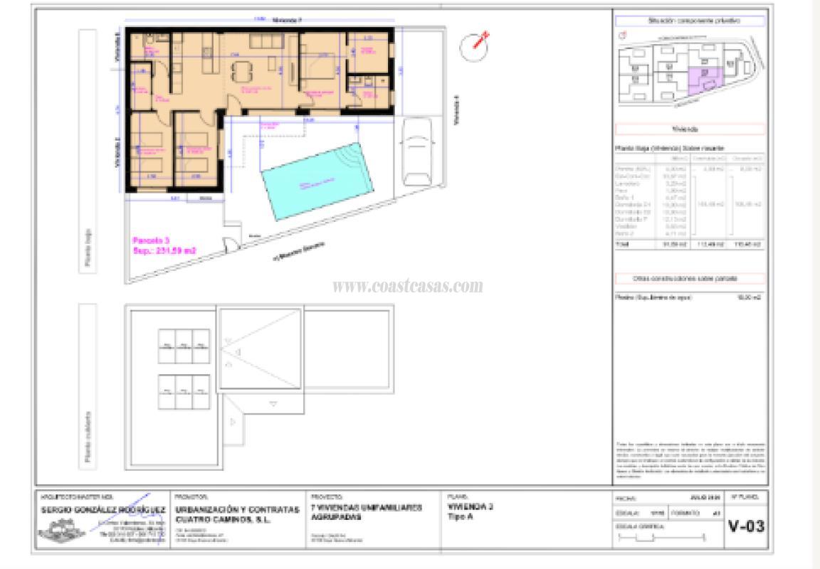 Venta de villa en Daya Nueva
